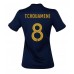 Günstige Frankreich Aurelien Tchouameni #8 Heim Fussballtrikot Damen WM 2022 Kurzarm